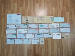 JAPAN CIRCULATED COVER LOT X 29 MANY CANCELS DATES OLD AND NEW - Collections, Lots & Series