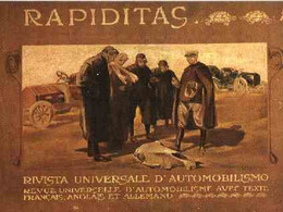 RAPIDITAS Anno I N. 1 1906 RISTAMPA ANASTATICA COME DA ORIGINLE TARGA FLORIO USO DI DIVERSE QUALITA DI CARTA - Sports