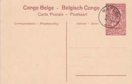 Congo Belge Entier Postal Illustré - Covers & Documents