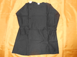 Blouse Ancienne Ecolier Noire  - - 1940-1970