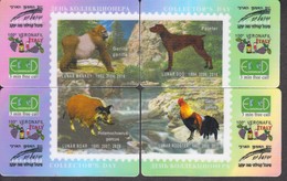 ZODIAC HOROSCOPE LUNAR CALENDAR MONKEY DOG PIG ROOSTER SET OF 12 PHONE CARDS - Zodiac