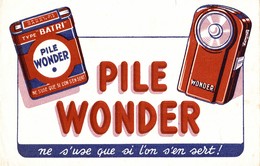 Buvard  PILE WONDER - Batterie