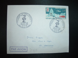 L. TP EXPEDITIONS POLAIRES FRANCAISES 0,40 Surch.29F CFA OBL.20 OCT. 68 974 SAINT-DENIS PREMIER JOUR - Covers & Documents