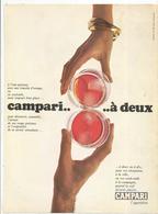 Publicité , Issue Magazine , 1970  , Alcool , CAMPARI, Frais Fr : 1.45 E - Publicités