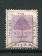 ORANGE- Y&T N°18- Oblitéré - Oranje Vrijstaat (1868-1909)