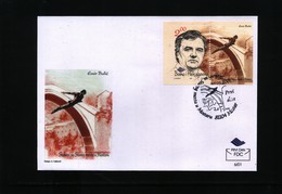 Bosnia And Herzegowina Sarajevo 2001 Brueckenspringen Michel Block 14 FDC - Plongeon