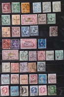 TIM 031 -  43 TIMBRES COLONIE TYPE BLANC MOUCHON MERSON TAXE SEMEUSE NEUF OBLITERE - Collections