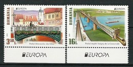 RUMANIA/ ROMANIA/ RUMÄNIEN- EUROPA 2018 - TEMA ANUAL "PUENTES.- BRIDGES - BRÜCKEN - PONTS" - SERIE De 2 V. - 2018