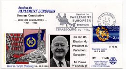 1984 - Strasbourg - Conseil De L'Europe - Parlement Européen - Session Constitutive - Mr Pierre PFLIMLIN - Europese Instellingen