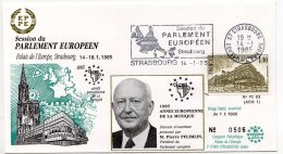 1985 - Strasbourg - Conseil De L'Europe - Parlement Européen - Mr Pierre PFLIMLIN Pdt Du Parlement Européen - Instituciones Europeas