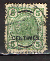 AUSTRIA - UFFICI A CRETA - 1906 - 5 CENTIMES SU 5 - USATO - Eastern Austria