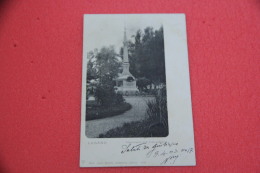 Ticino Lago Di Lugano Monumento Dell'indipendenza 1903 Con Timbro Giubiasco - Giubiasco