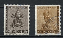 Vatican - Vatikanstadt Exprès 1966 Y&T N°EX17 à 18 - Michel N°EM500 à 501 (o) - Armoirie Et Paul VI - Eilsendung (Eilpost)