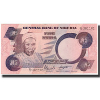 Billet, Nigéria, 5 Naira, Undated 1984-2001, KM:24e, TTB+ - Nigeria