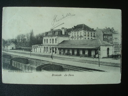 Dixmude : La Gare En 1904 - Diksmuide