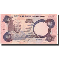 Billet, Nigéria, 5 Naira, Undated 1984-2001, KM:24g, NEUF - Nigeria