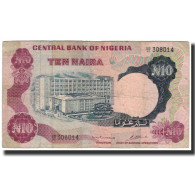 Billet, Nigéria, 10 Naira, Undated (1973-78), KM:17b, TB - Nigeria