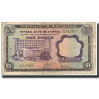 Billet, Nigéria, 1 Pound, 1968, KM:12a, TB - Nigeria