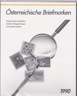 Österreich, Jahresmappe 1990** (M 108) - Ganze Jahrgänge