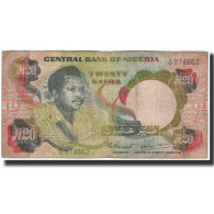 Billet, Nigéria, 20 Naira, Undated (1977-84), KM:18c, B+ - Nigeria