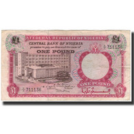 Billet, Nigéria, 1 Pound, Undated (1967), KM:8, TB - Nigeria