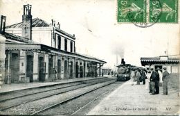 N°788 A -cpa Lison -sle Train De Paris- - Estaciones Con Trenes