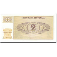 Billet, Slovénie, 2 (Tolarjev), 1990, KM:2a, SPL+ - Slovenië