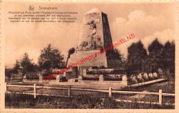 Monument Aux Morts Du 418e Régiment D'Infanterie Française - Steenstrate - Langemark-Poelkapelle