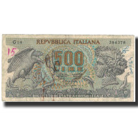 Billet, Italie, 500 Lire, 1967-10-20, KM:93a, B - 500 Lire