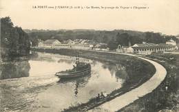 LA FERTE SOUS JOUARRE - La Marne, Le Passage Du Vapeur "l'argonne" (remorqueur) - Tugboats