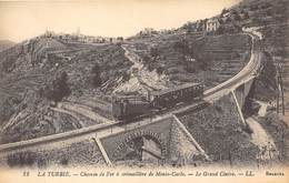 06-LA TURBIE- CHEMIN DE FER A CREMAILLERE DE MONTE-CARLO- LE GRAND CINTRE - La Turbie