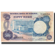 Billet, Nigéria, 50 Kobo, Undated (1973-78), KM:14b, TTB - Nigeria