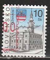 Slovacchia 2002 - Kežmarok - Municipi | Stemmi Araldici - Used Stamps