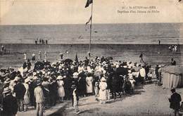 14-¨SAINT-AUBIN-SUR-MER- BAPTÊME D'UN BÂTEAU DE PÊCHE - Saint Aubin