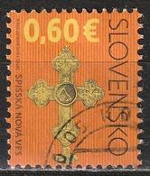 # Slovacchia 2010 - The Church Of The Assumption Of The Virgin Mary In Spišská - Croci - Used Stamps