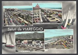 Saluti Da Viareggio (Lucca) - 4 Vedutine. Non Viaggiata, FG - Viareggio