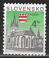 # Slovacchia 1998 - Prešov - Chiese - Cattedrali - Basiliche - Cappelle | Stemmi Araldici - Gebruikt