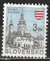 # Slovacchia 1994 - Banská Bystrica - Chiese - Cattedrali - Basiliche - Cappelle | Stemmi Araldici | Torri - Gebruikt