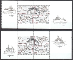 1995 Michel 1096-1099 Used - Blocks & Sheetlets