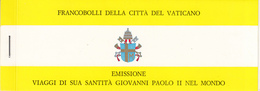 Vaticano - I Viaggi Di Giovanni Paolo II Nel Mondo, Con Francobolli Timbrati (raro In Questo Stato D'uso) - Markenheftchen