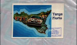 CARTOLINA POSTCARD BROVARONE ALDO TARGA FLORIO 1994 NUOVA NON VIAGGIATA Con Annullo - Rallyes