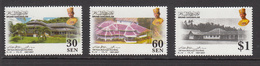 2007 Brunei House Of 12 Roofs Architecture Complete Set Of 3   MNH - Brunei (1984-...)