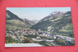 Ticino  Airolo Gottardbahn Gottardo Ferrovia Chemin De Fer NV - Airolo