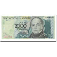 Billet, Venezuela, 2000 Bolivares, 1998, 1998-08-24, KM:80, NEUF - Venezuela