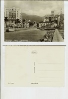 Viareggio (Lucca): Molo E Madonnina. Cart. FG B/n Lucido Anni '50 (animata Barca) - Viareggio