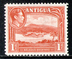 ANTIGUA 1938 - From Set MLH* - 1858-1960 Crown Colony