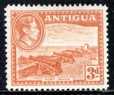 ANTIGUA 1938 - From Set MLH* - 1858-1960 Crown Colony