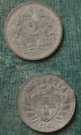 M_p> Svizzera 2 Rappen 1943 Zinco - 2 Centimes / Rappen