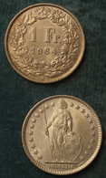 M_p> Svizzera 1 Franco 1964 In Argento, 5,0 Grammi Titolo 835/oo - 1 Franc