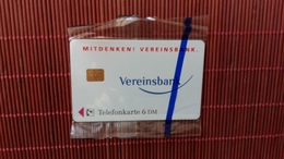 Phonecard Private Vereinsbank New With Blister  2 Scans   Rare - O-Series: Kundenserie Vom Sammlerservice Ausgeschlossen